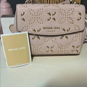 Michael Kors Pink Studded Women's Bag